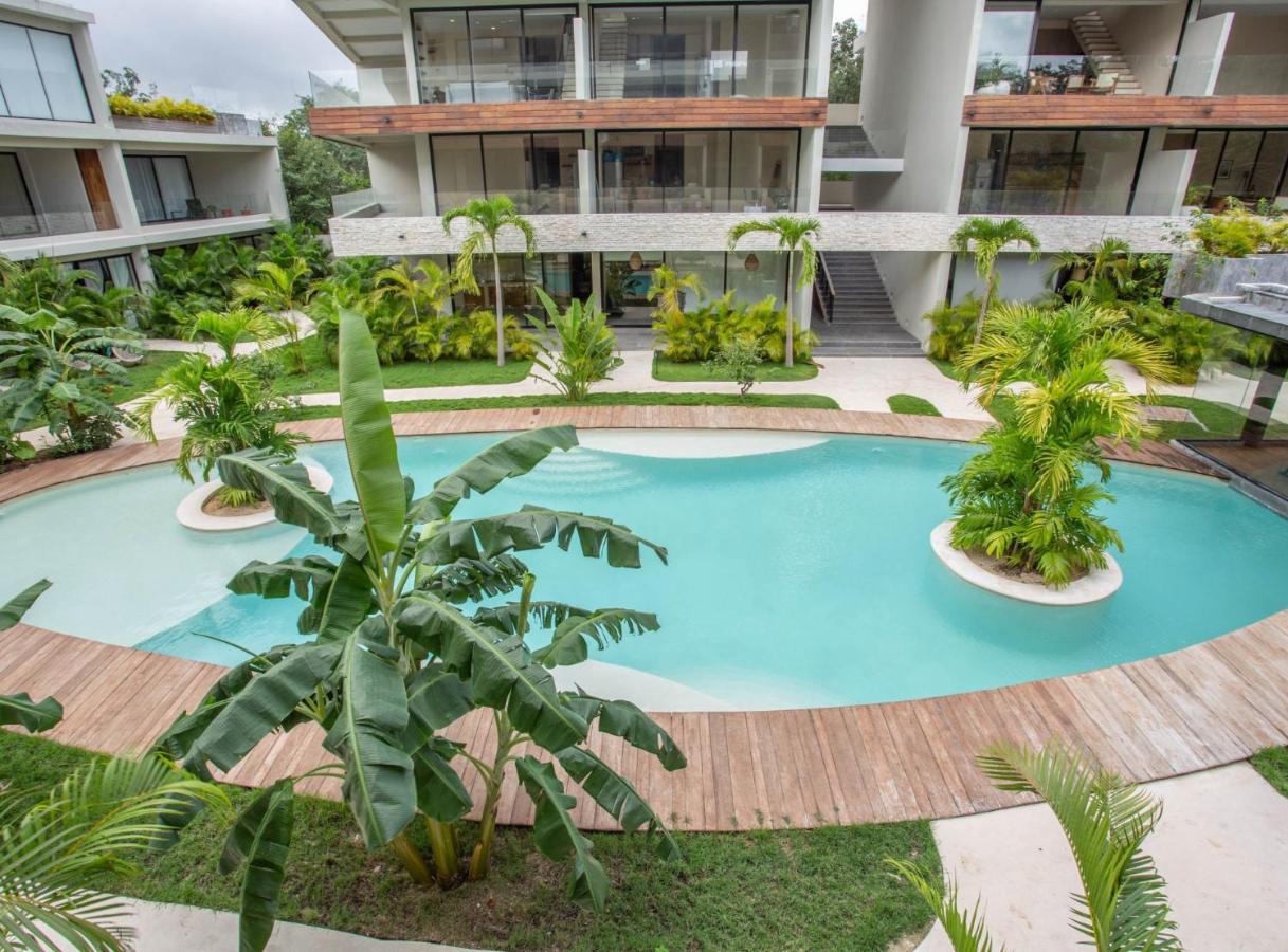 Deluxe Jungle Studio Terrace Xp15 Aparthotel Tulum Luaran gambar