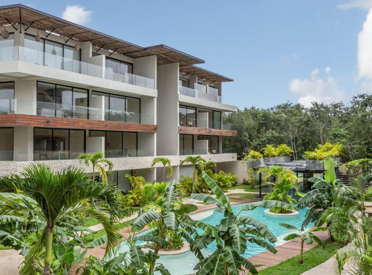 Deluxe Jungle Studio Terrace Xp15 Aparthotel Tulum Luaran gambar